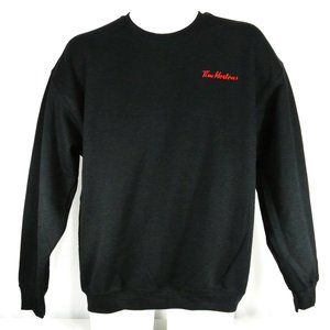 TIM HORTONS Black Sweatshirt Employee Uniform Shirt Size L NWT